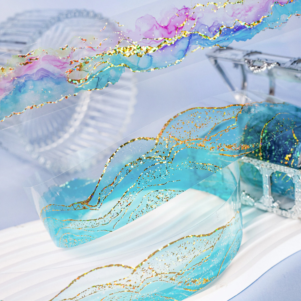 

1pcs/lot DIY Decoration Adhesive Tapes Colour Paradise japanese Paper Pet tapes Stickers Masking Tapes