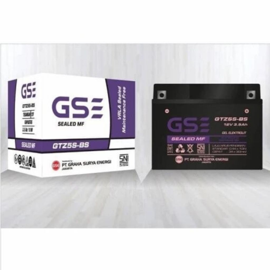 Aki Motor GS GTZ5 Mio Soul, MioZ, Mio M3 125, Mio GT 125,