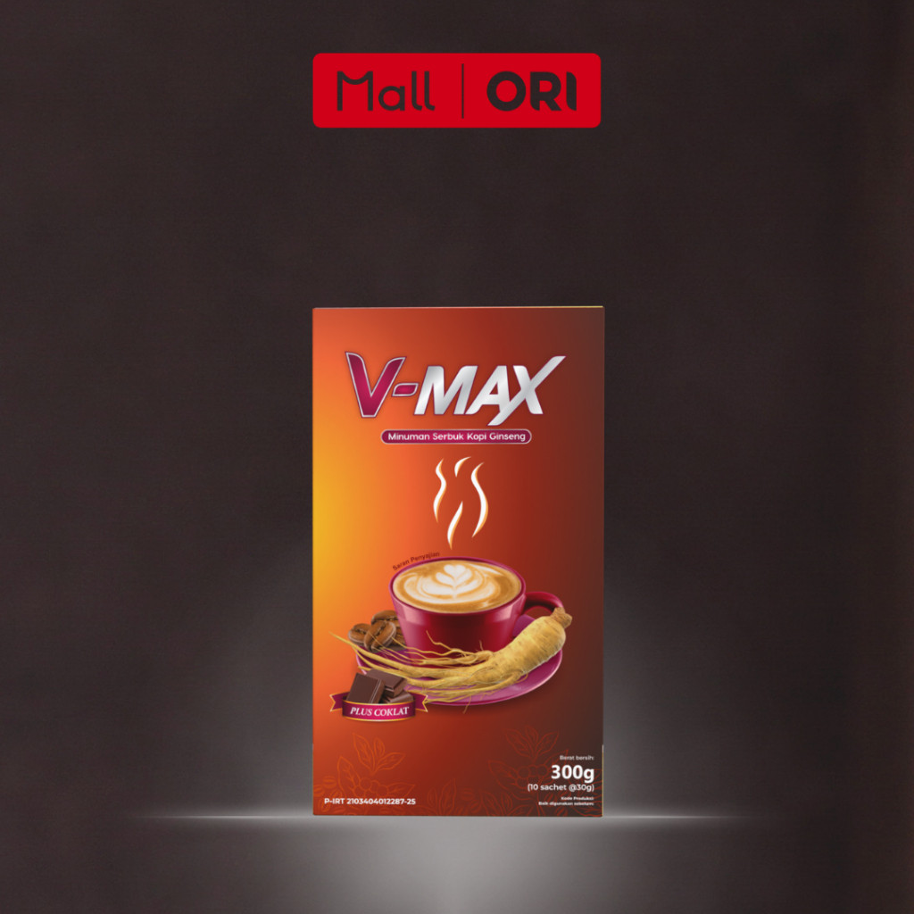 

V MAX Minuman Rasa Cokelat Original Termurah BPOM (1 Box Isi 10)