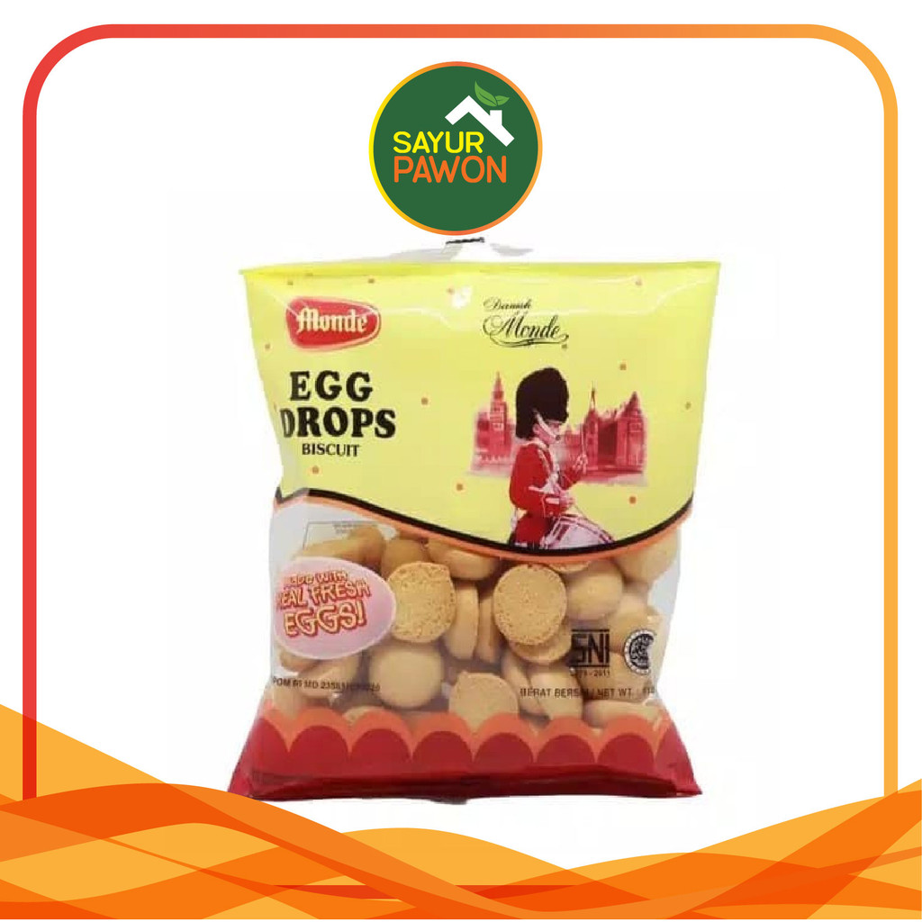 

Monde Egg Drops Biskuit kemasan 110 gram