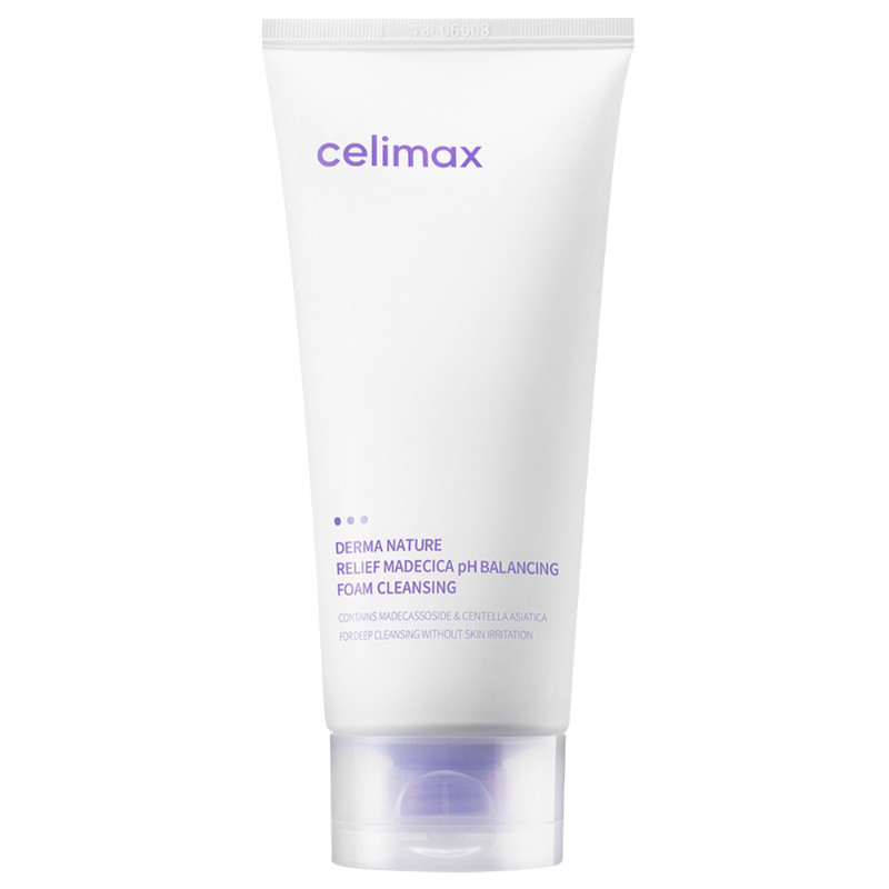 Celimax Derma Nature Relief Madecica pH Balancing Foam Cleansing, Size - 150ml