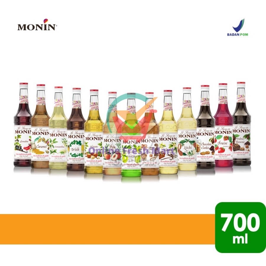 

Monin Syrup / Sirup Monin All Varian (Botol 700 ml) - Online Fresh Mart Denpasar