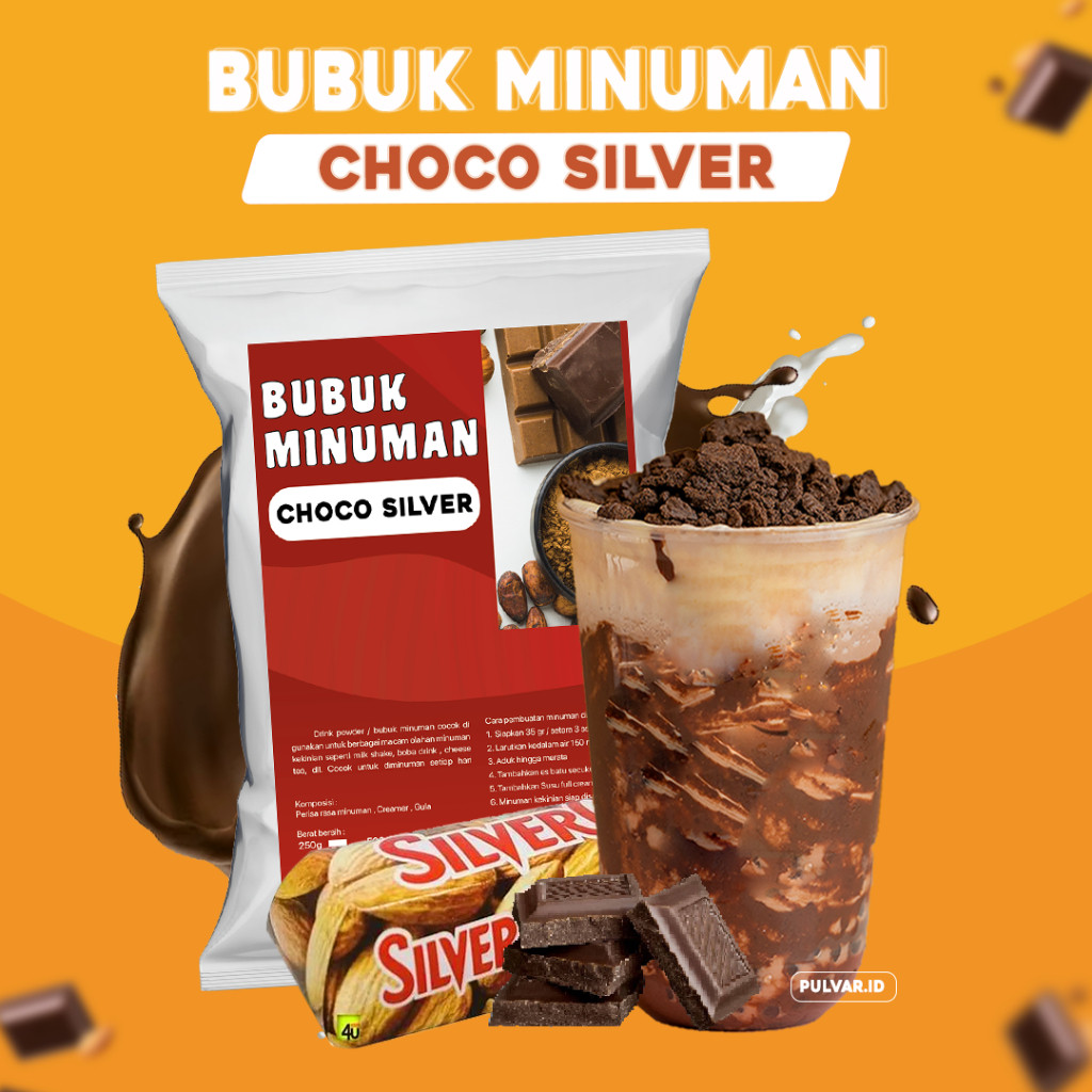 

BUBUK MINUMAN RASA SILVERQUEN/ SERBUK MINUMAN RASA SILVERQUEEN / BUBUK MINUMAN CHOCO SILVERQUEEN