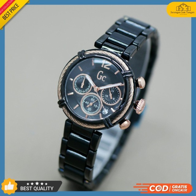 Jam Tangan Wanita Gc Guess Collection HW 45490 Chronograph - Bisa Bayar ditempat - COD - Grosir