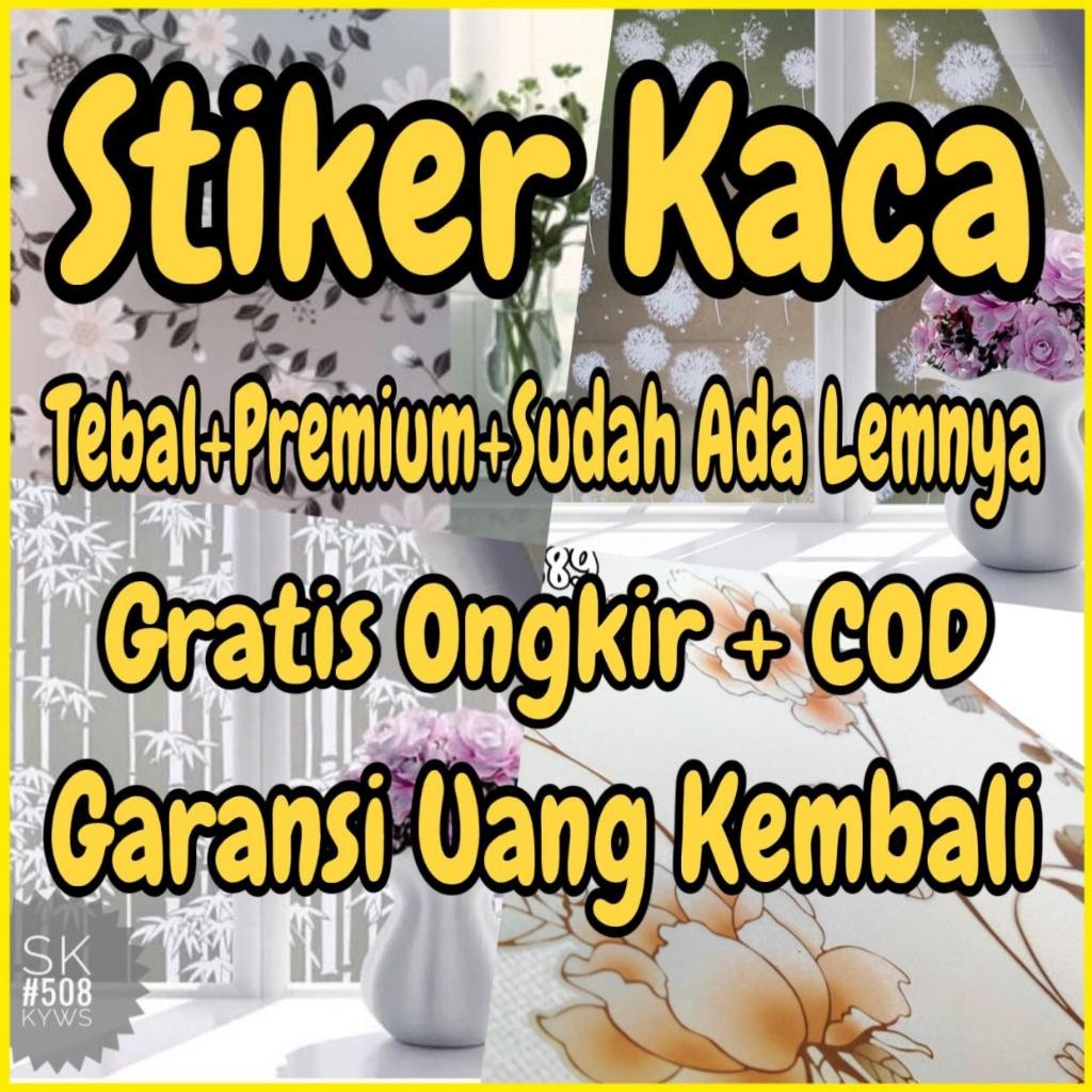 5 METER STIKER KACA SANDBLAST stiker kaca jendela rumah termurah terlaris 2021