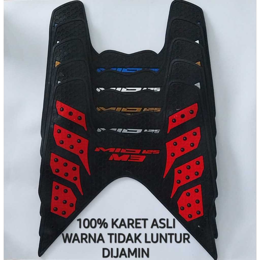 KARPET MOTOR YAMAHA MIO M3 /PINJAKAN MOTOR YAMAHA MIO M3/ALAS KAKI MOTOR YAMAHA MIO M3