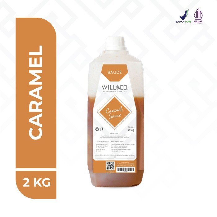 

New Arrival Will&Co Sauce Caramel 2L