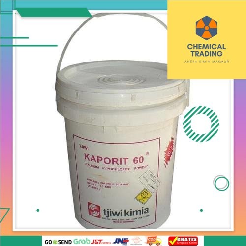 [ 1 PAIL / 15KG ] Kaporit TJiwi 60% / Kaporit Bubuk 15 Kg