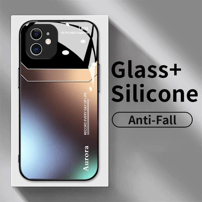 Casing Kaca For Vivo Y91C Y91 Y200e Y50 Y51 2020 Y75 4G 5G Y66 Y67 Y93 Mediatek Y51a Y53s Y55 Y55s 2