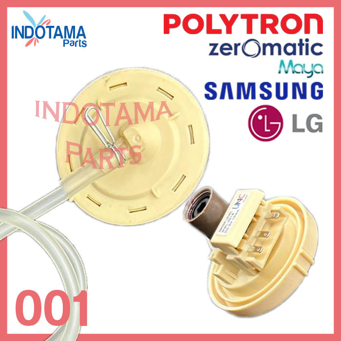 Water level mesin cuci LG original 3 pin + selang WWL-001+WWL-100