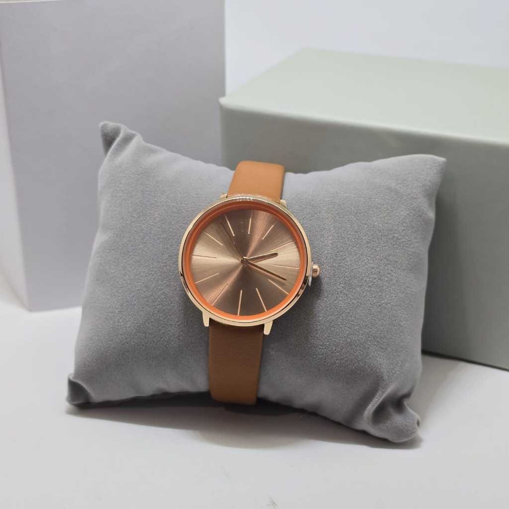 Jam Tangan Wanita Mikimono Original Classic Tali Kulit M0100 free box