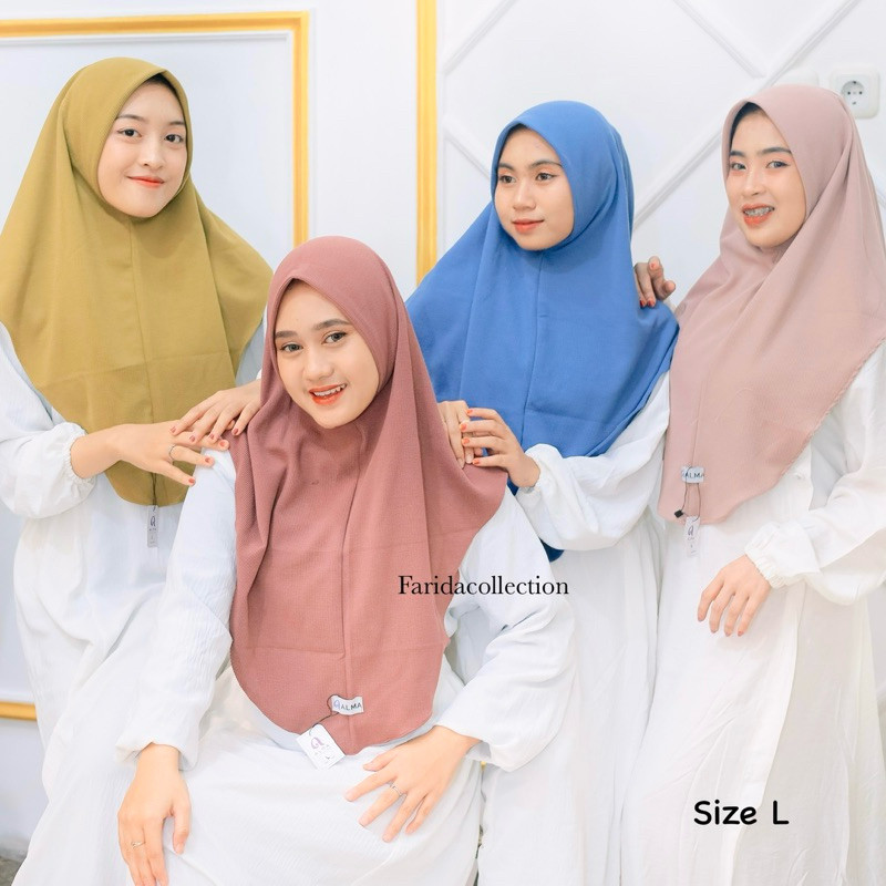 ALMA KNIT - BERGO KNIT PREMIUM // BERGO INSTAN KNIT ALMA PET MALAY