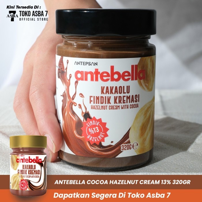 

ANTEBELLA COCOA HAZELNUT CREAM 13 320GR