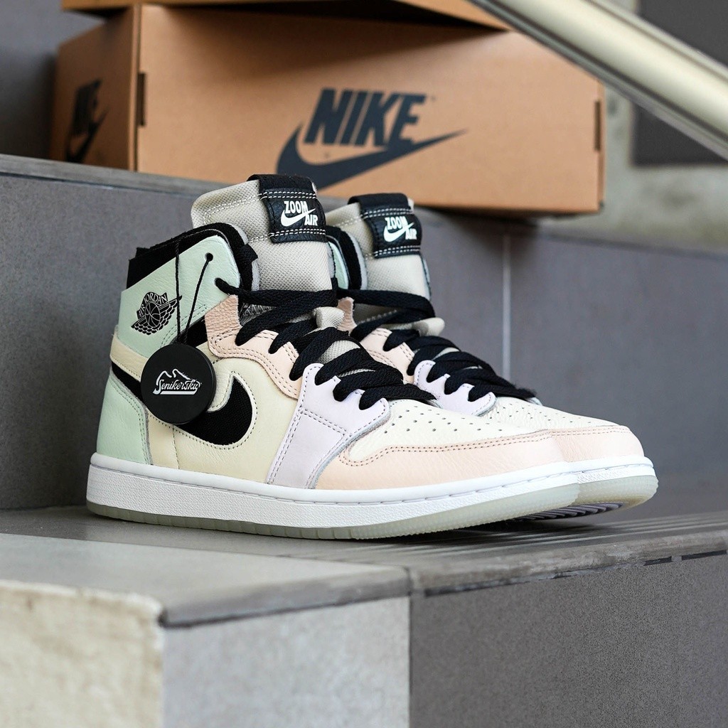 【100% Authentic】 Air Jordan 1 High Zoom CMFT Easter