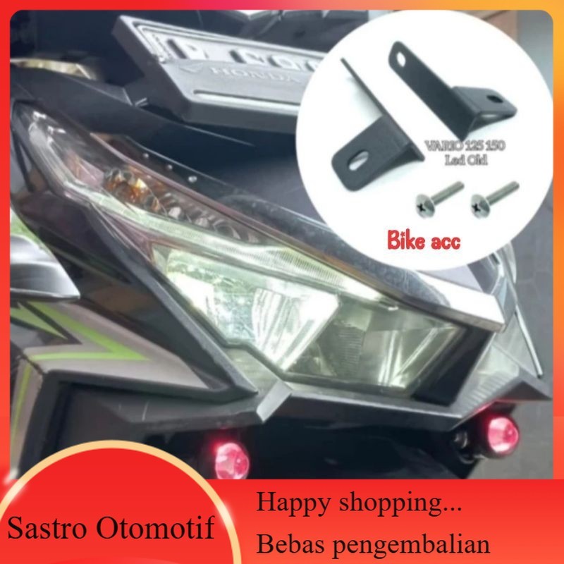 Breket Foglamp Lampu D2 Laser VARIO 125 150