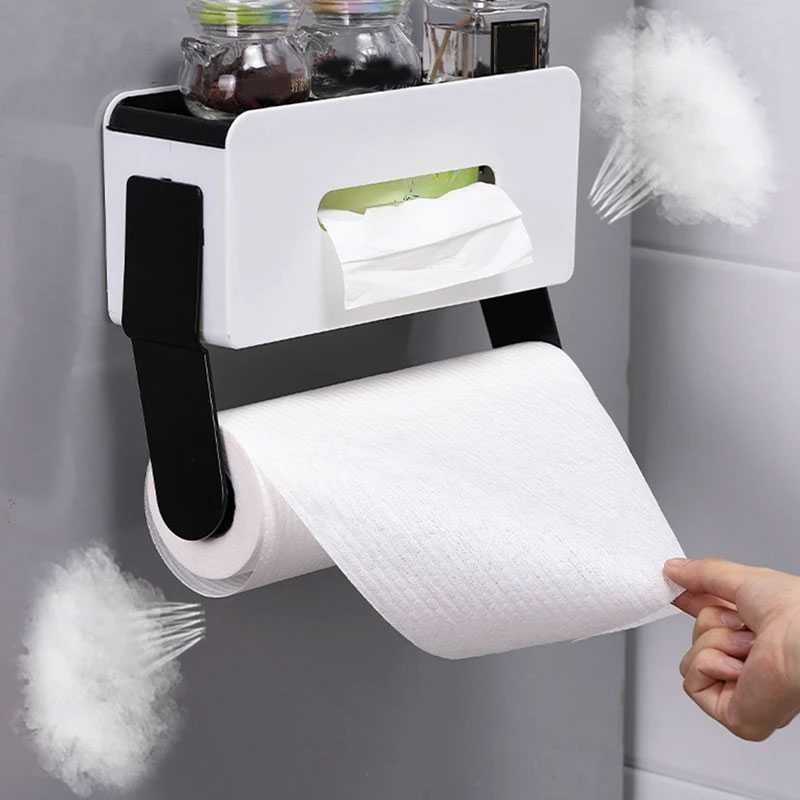 

ROVOGO Gantungan Tempat Tisu Dapur Tissue Magnet Mount - RV650