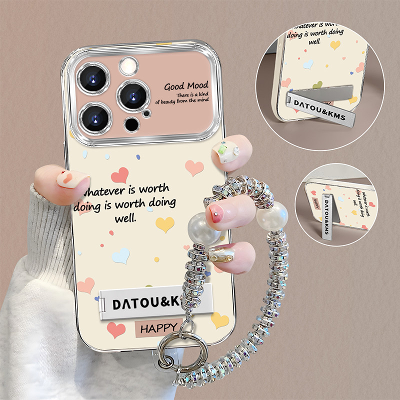 Hati berwarna Case Cocok untuk iphone ip11 ip11Pro ip11ProMax ip12 ip15 ip14 ip13 Plus Pro Max X Xs 