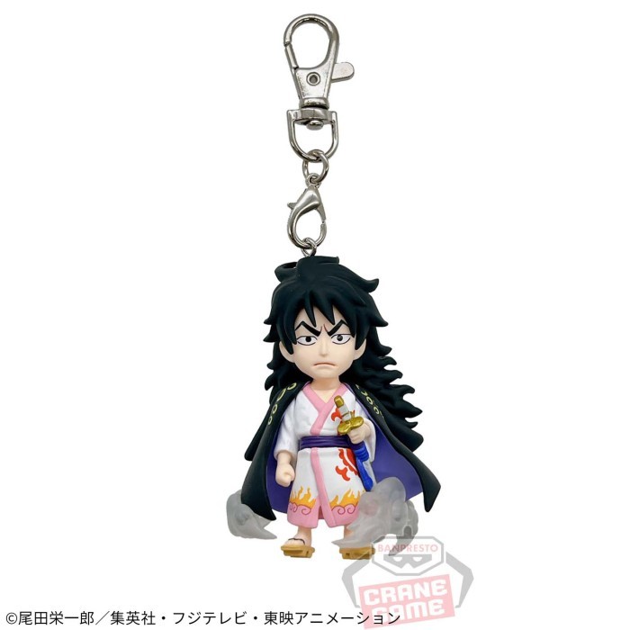 ✔Q.LnS✔ - DISKON ONE PIECE Figure Keyholder vol.1 • Luffy Gear 5 • Yamato • Kozuki Momonosuke • 60mm