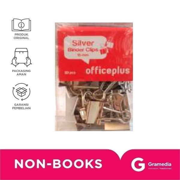 

Office-P Binderclip 15 Silver Op-Bc15Slv