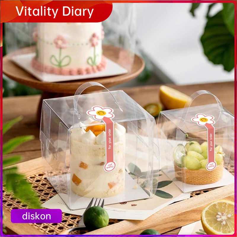 

【COD❤️】Stiker Strip Panjang Bulat Perekat Diri Kotak Kue Panggang Stiker Penyegel DIY Stiker Dekoratif - VDY