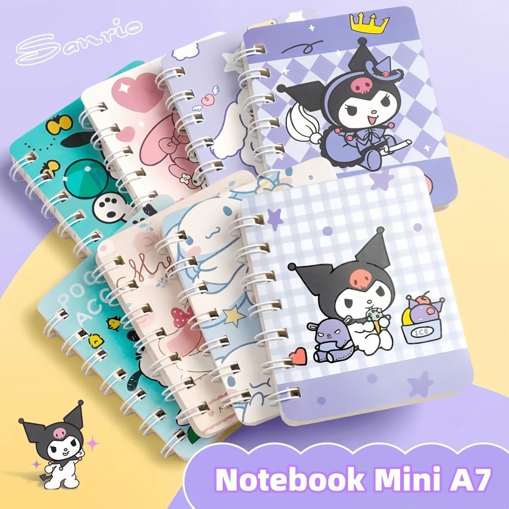 

Notebook Mini A7 Buku Kecil Catatan Scrapbook Mini Buku Notes Kecil Alat Tulis Sekolah 80 Lembar -Miss Art