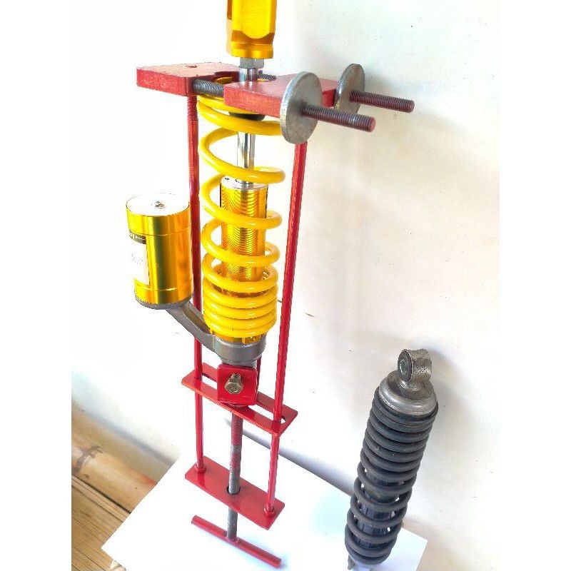 TREKER SHOCK BREAKER belakang alat buka per shock belakang motor bebek matic treker shok