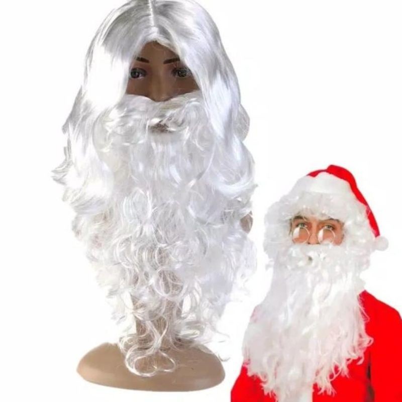 Jenggot Santa Claus/Wig Santa Claus Panjang