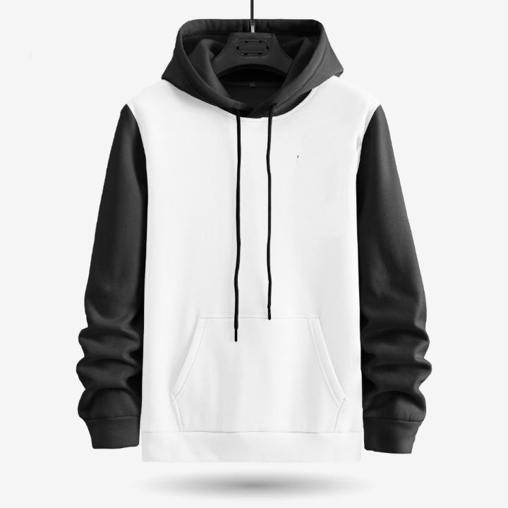 Jaket hoodie kombinasi (S-7XL) Pria Wanita Big size POLOS Jumbo Katun Fleece Premium Bisa Custom War