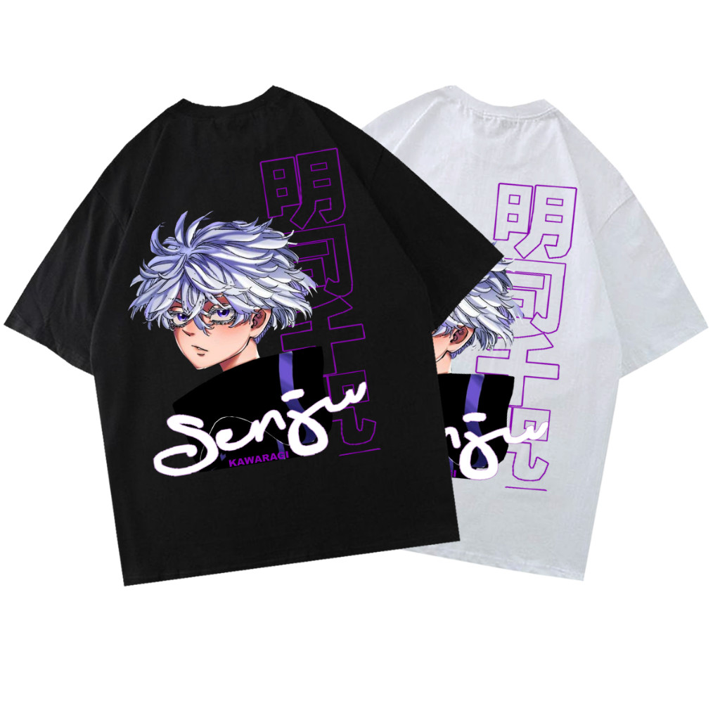 Kaos Senju Kawaragi Tokyo Revengers Anime Wibu Senju manga- DISTROHOLIC
