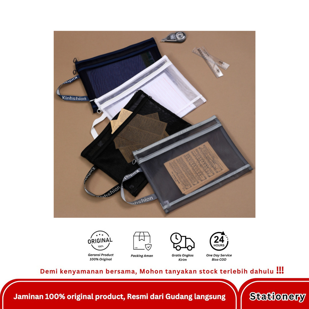 

KINHSHION DOCUMENT POCKET A4 DOUBLE WALLET JD 4201 MIX