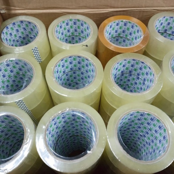 

Andma lakban bening/coklat kualitas premium 48mm x 100 yard / slop isi 6roll - bening