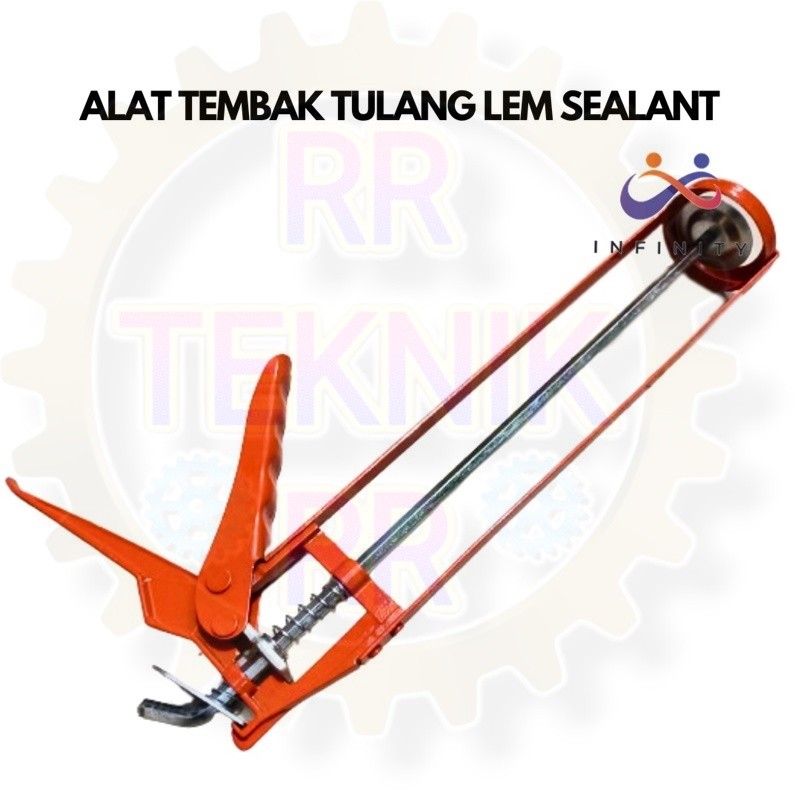 NEW TEMBAKAN LEM KACA LEM SEALANT LEM SILICONE GUN ALAT TEMBAK TULANG TERBAIK INFJ