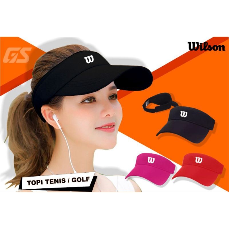 SPORTWEAR Topi Olahraga Golf Tenis lapang visors Zumba Topi sporty Pria wanita