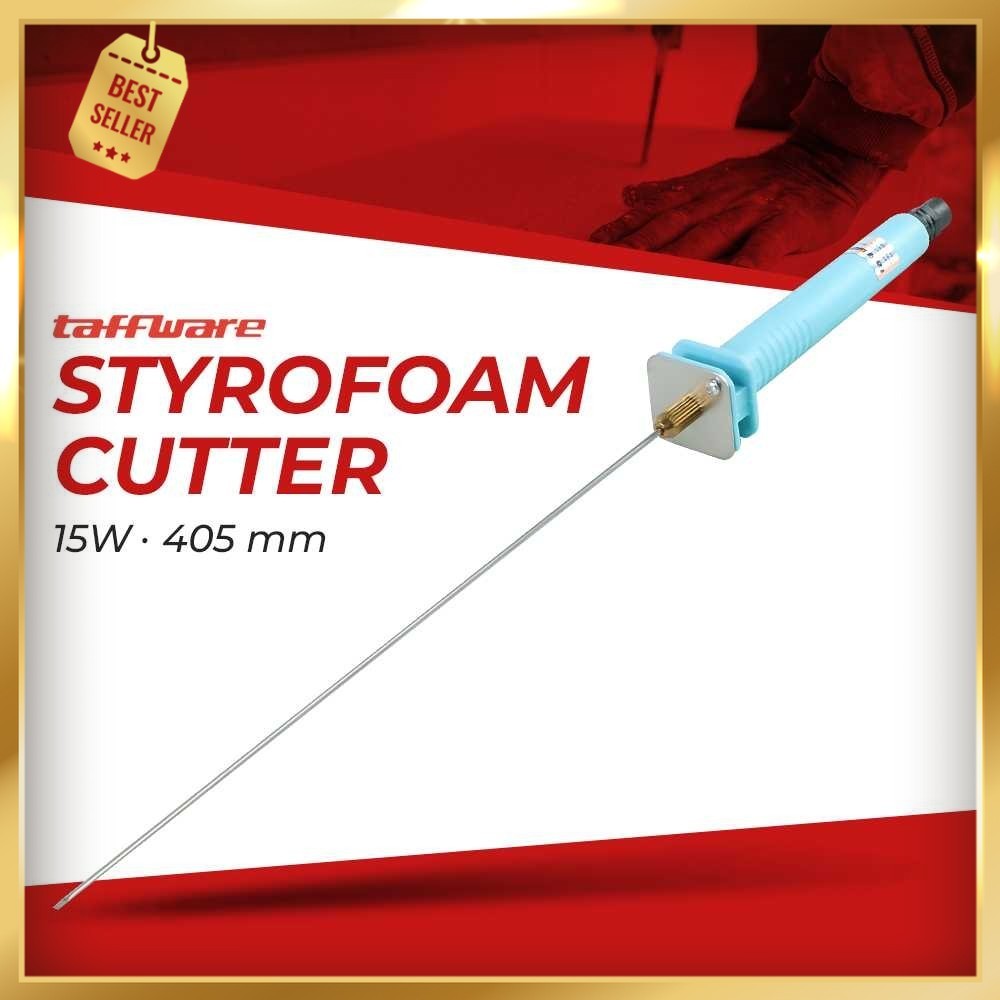 

Taffware Pemotong Busa Polystyrene Styrofoam Cutter 15W 405mm - CT25