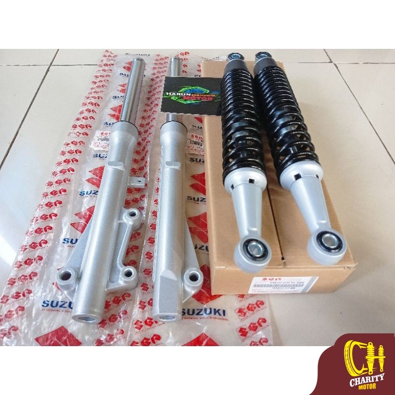 Paket Shockbreaker Depan Belakang Suzuki Smash Titan