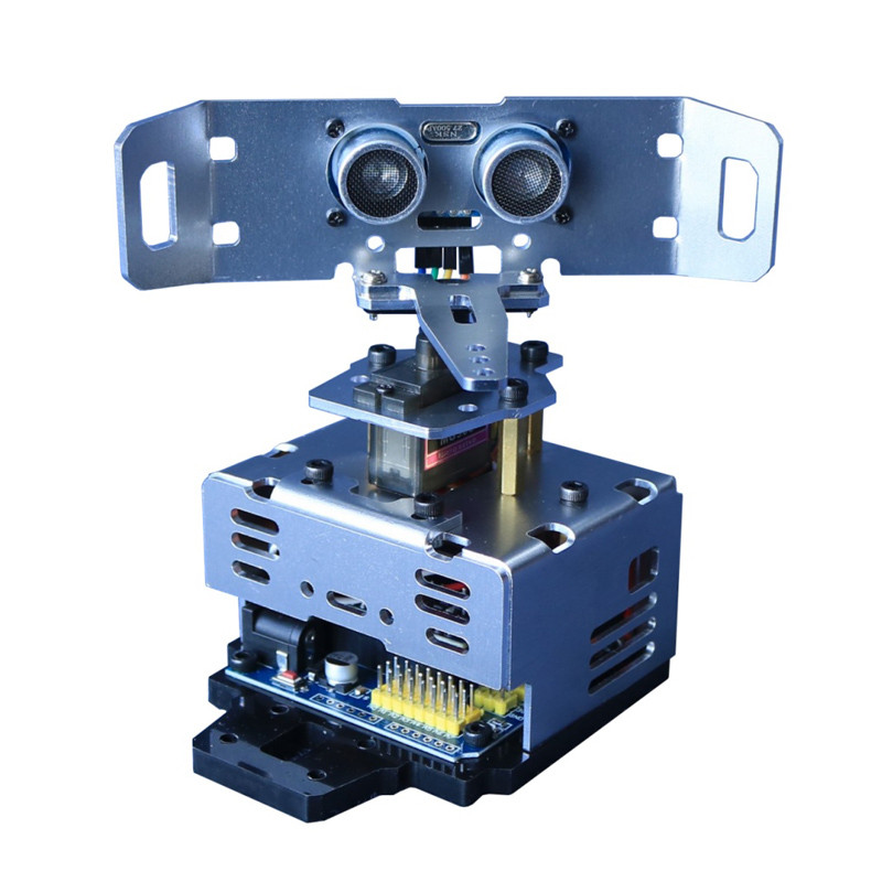 Ultrasonic Radar Robot Metal Bracket Detector For Arduino Robot DIY Kit with 1.8 inch Screen NANO Pr