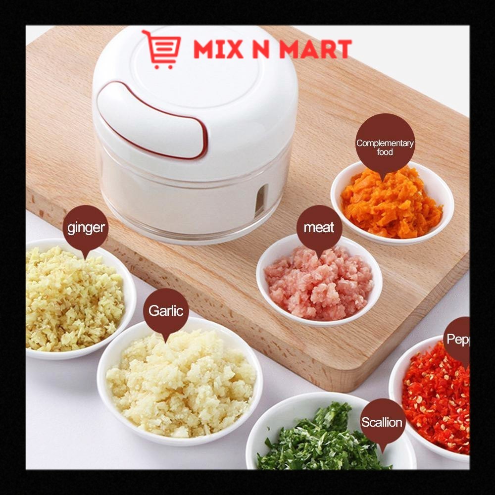 KUKE Mini Food Chopper - Blender Tangan Tarik Praktis
