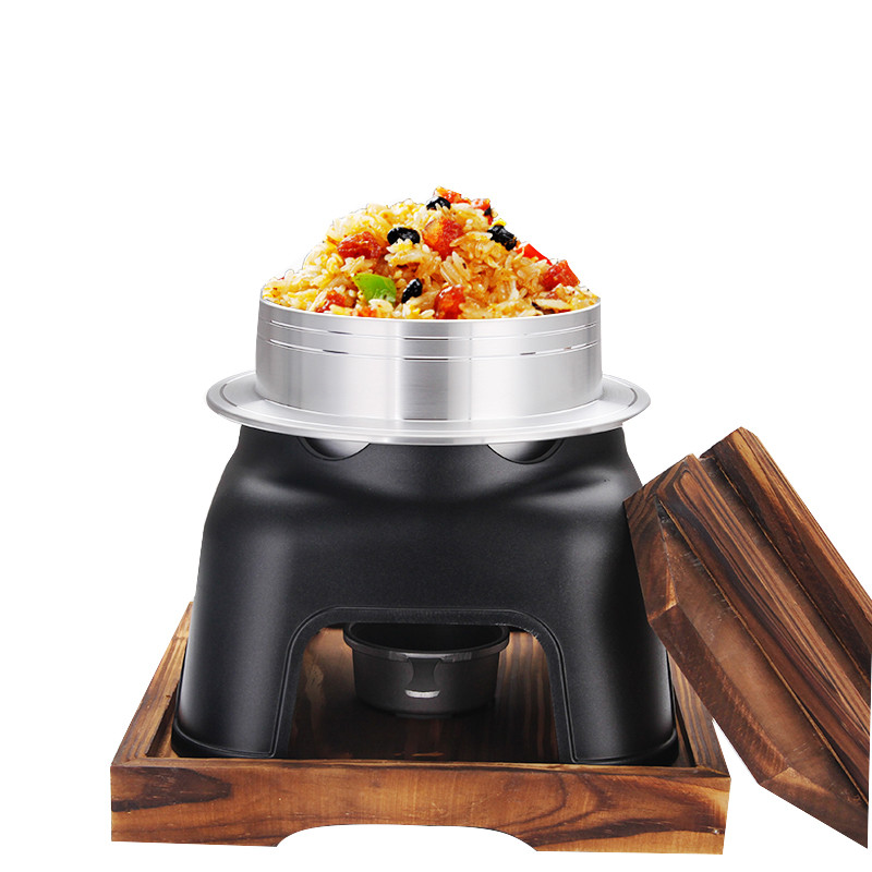 Japanese Style Rice Cooker Alcohol Stove Portable Steaming Rice Cooking Oolong Pot Camping Outdoor R