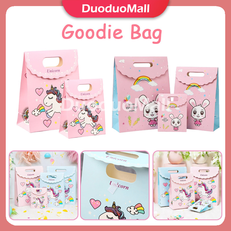 

Goodie Bag Karakter Animal/Paper Bag/Tas Bingkisan Hadiah Hampers Ulang Tahun Anak
