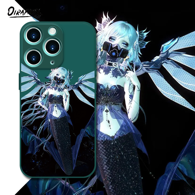 Casing Personality Mermaid Shining Nikki pattern For Iphone 6 7 11 12 13 14 15 plus pro max X XS XR