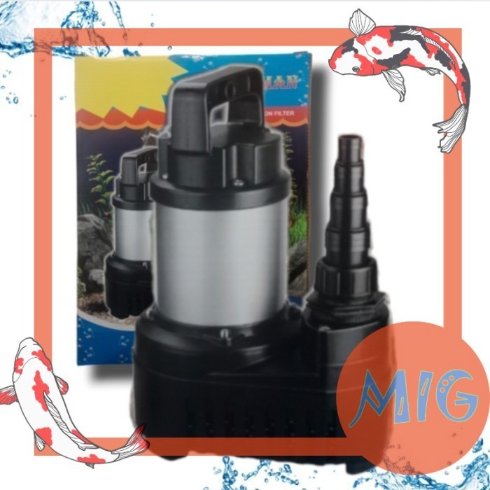 AQUAMAN WP SP 22000 sp22000 POMPA KOLAM BESAR SUBMERSIBLE PUMP