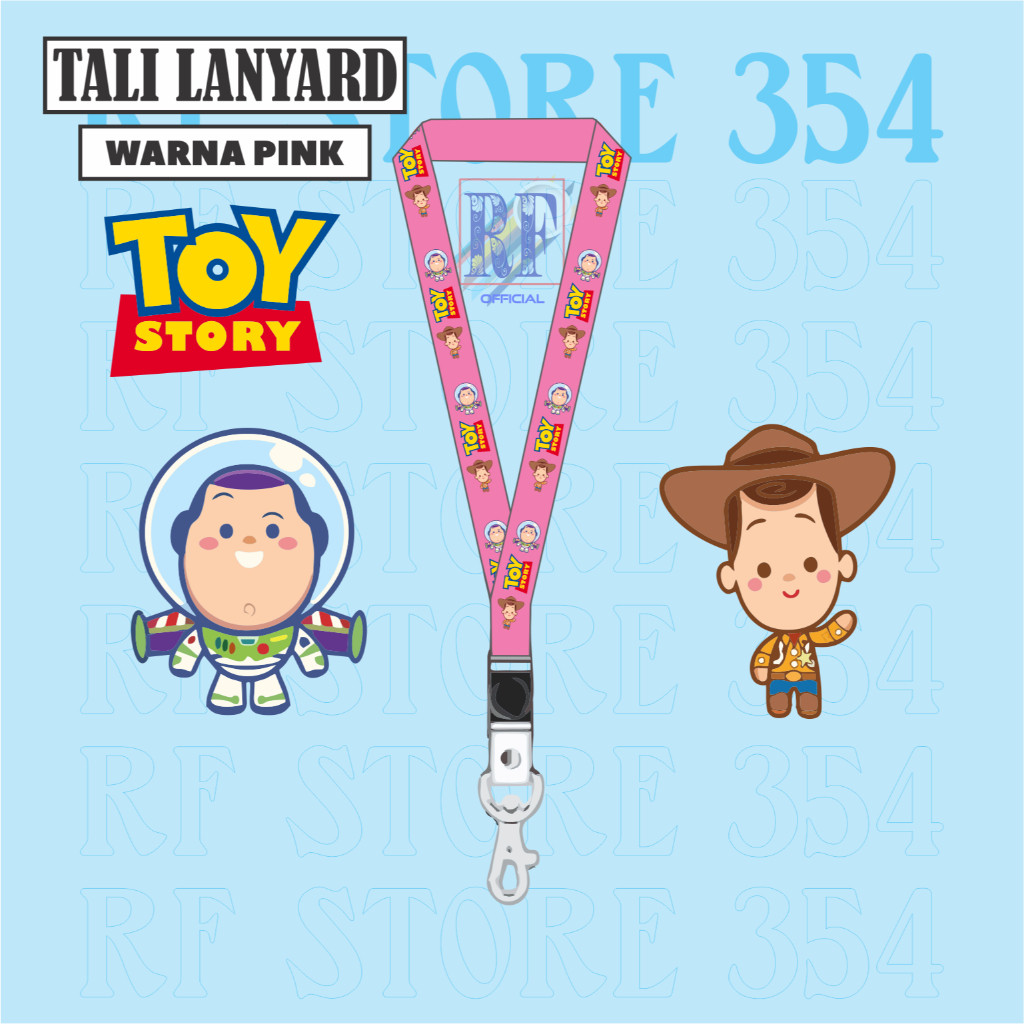 

GANTUNGAN KUNCI TOY STORY / BUZZ LIGHTYEAR LANYARD WOODY BUZZ TALI LANYARD JESSIE ALIEN GANTUNGAN LEHER ID CARD NAME TAG HP / HANDPHONE