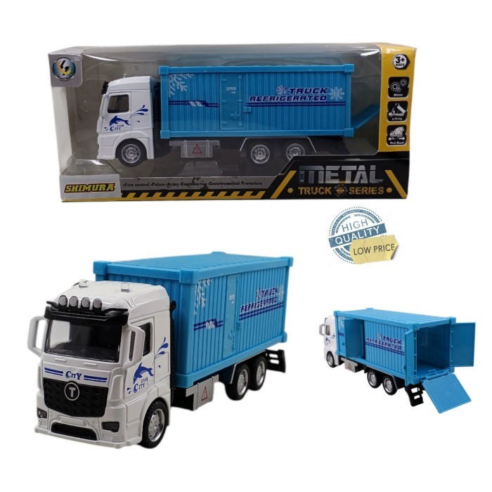 Metal Truck Series 1:32 Truck Refrigerated - Diecast Truck