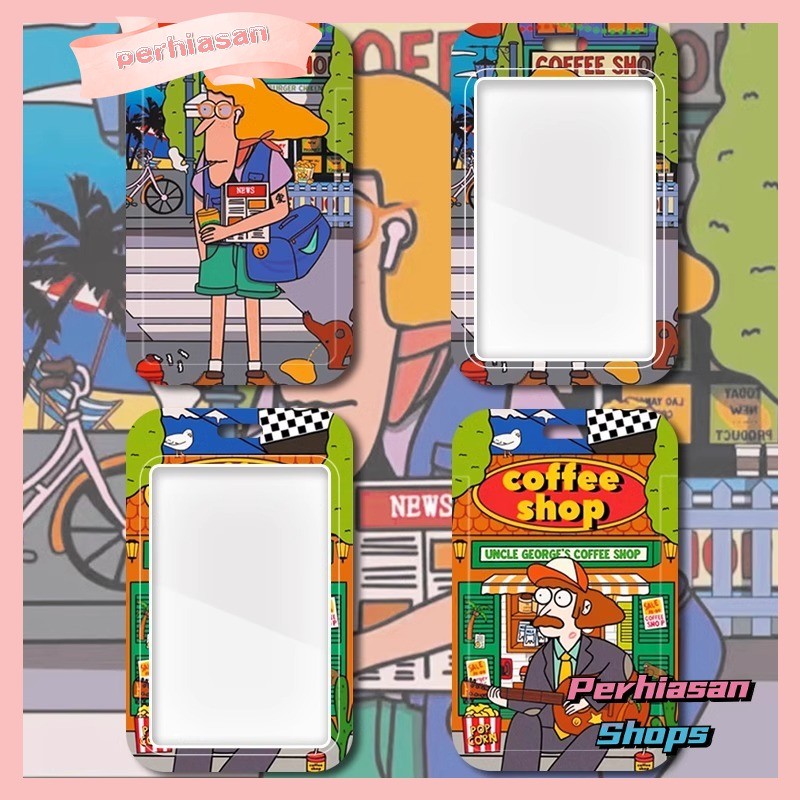 

【Diskon Lebaran】ID CARD HOLDER MOTIF KAWAII TEMPAT KARTU PHOTOCARD PHOTO CARD Dilengkapi Dengan Tali Tangan Berkualitas Tinggi Mendukung Diskon Untuk Pembelian Grosir,Cewek Yang Minum Kopi, Cowok Yang Memainkan Gitar