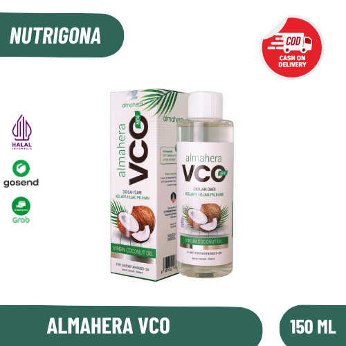 

Almahera VCO Virgin Coconut Oil Halmahera Mengatasi asam laurat dan asam kaprat 125 ML
