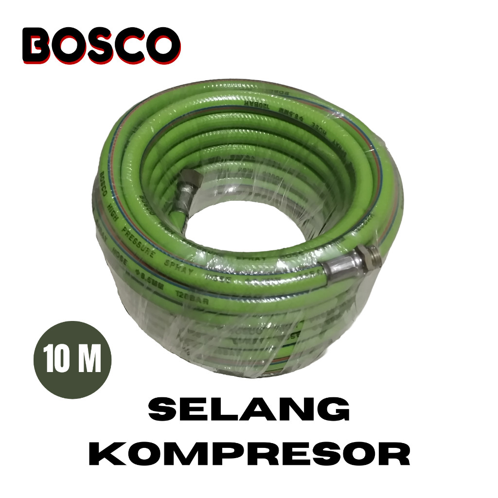 Selang Kompresor BOSCO 10M / BOSCO Selang Angin Kompresor 10 Meter