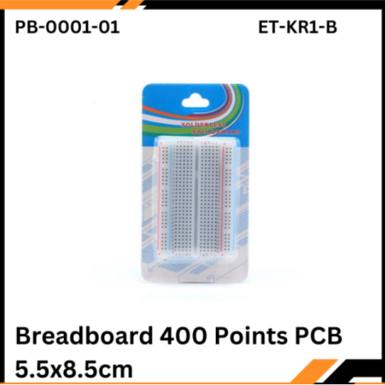 Breadboard 400P PCB / BREADBOARD MINI SOLDERLESS 400 400P - 5.5x8.5cm
