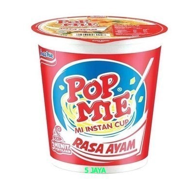 

Mi Instan Pop Mie Rasa Ayam Jumbo 75 gram