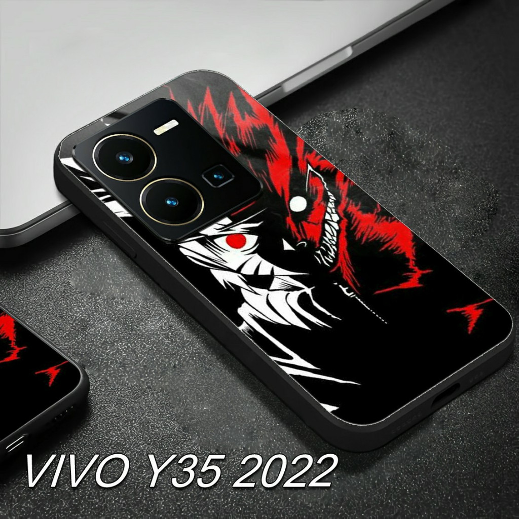 SoftCase Glass Kaca VIVO Y35 2022 [H1057] SoftCase Glass Casing VIVO Y35 2022
