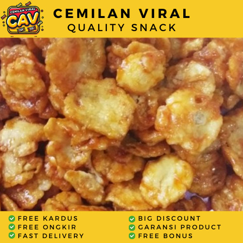 

CAV EMPING MANIS 500g Keripik Emping Melinjo Manis Blinjo Cemilan Manis Makanan Cemilan Viral